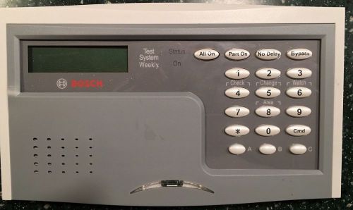 BOSCH/Radionics D623B Keypad. Alpha Numeric Command Center with LCD Display