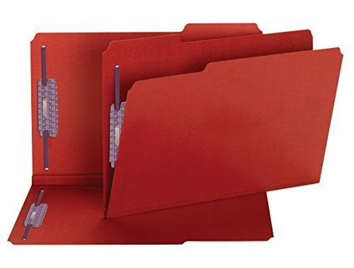 Smead pressboard file folder with safeshield? fasteners, 2 fasteners, 1/3-cut for sale