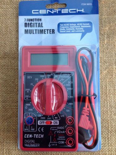 7 function digital multimeter