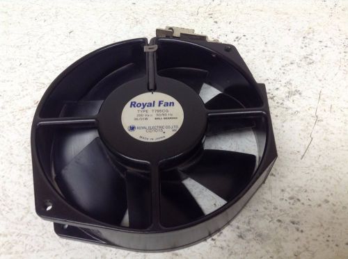 Royal T795CG 200 VAC Fan CD1015 (TSC)