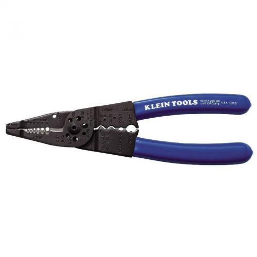 All-Purpose Long Nose Plier, 8-1/4&#034; Oal, Comfort Grip Klein Tools 1010 Blue