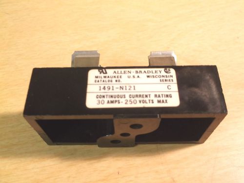 USED ALLEN BRADLEY 1491-N121 FUSE HOLDER FREE SHIPPING