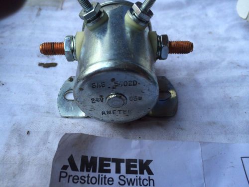 AMETEK/PRESTOLITE 24 VOLT , SOLENOID SWITCH, 4 TERMINAL SAS 5402D