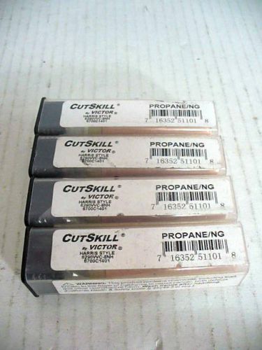 4 pcs new, victor cutskill  6290nh-8   harris style,propane ng for sale