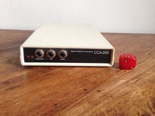 Benson Medical Instruments CCA 200 Benson Audiometer type 4. Good condition!