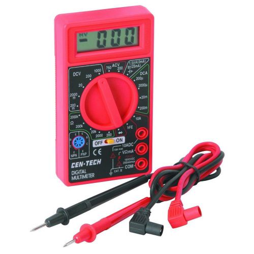 NEW VOLT METER MULTIMETER AMPS AC DC DIGITAL VOLTMETER OHM