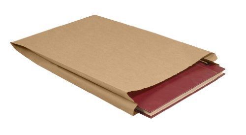 Aviditi BGM112K Gusseted Merchandise Bags, 14&#034; x 3&#034; x 21&#034;, Kraft (Pack of 500)