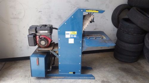 TSI TC-50 Tire Cutter, Mode l# TC-050 - Gas Powered Engine - Recycling Shear