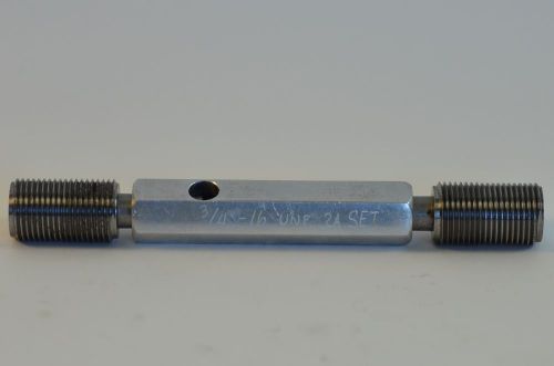 3/4 - 16 - UNF - 2A GOPD .7079  NO-GOPD .7029 GO &amp; NO-GO THREAD PLUG GAGE