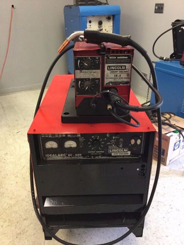 Lincoln Idealarc DC-600 &amp; LN-8 Multi-Process MIG Welder