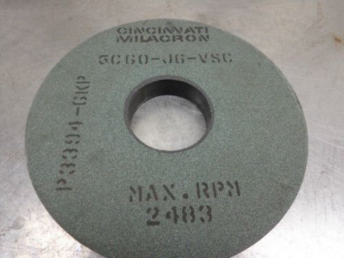 10&#034; X 1&#034; CINCINNATI MILACRON GRINDING  WHEEL 5C60-J6-VSO  3&#034; ID