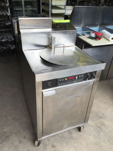 Giles Chester Fried CF460G Deep Fat Chicken Fryer Automatic Lift Nat Gas Fryer