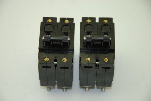 CarlingSwitch CA2-B0-34-630-121-C, Circuit Breaker 30A, Lot of 2