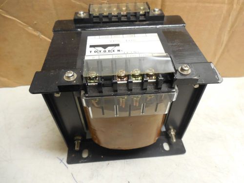 TOYODEN TRANSFORMER TPS-105 PRI: 200-240 V VOLT SEC: 100-115 V VOLT