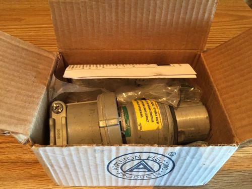 Appleton 30 Amp, 600 Volt, 4 Wire, 4 Pole, Powertite Male Plug ACP3044BC