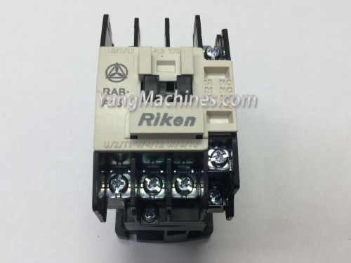 RIKEN A.C MAGNETIC CONTACTOR RAB-A15.11C1 - YANG MACHINES