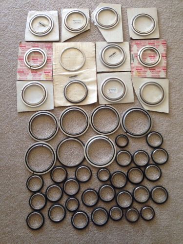 VACUUM SEAL CENTERING RINGS - LOT OF 46