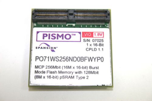 Spansion 03-p-00009 pismo po71ws256nd0bfwyp0 daughter card for sale