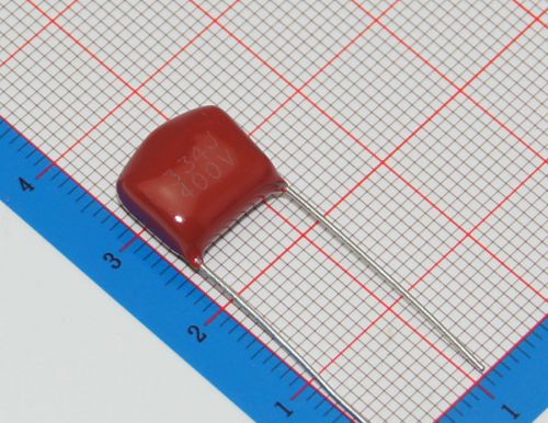 500pcs CBB 330nF (334) ±5% 400V 10mm  Through Hole Polypropylene Film Capacitors