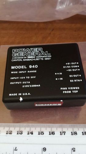 MODEL 940 POWER GENERAL 5V 1A +/- 12V 0.2Apower supply