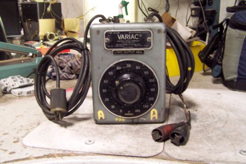 GENERAL RADIO COMPANY W10M VARIAC TRANSFORMER 120 VAC 10 AMPS