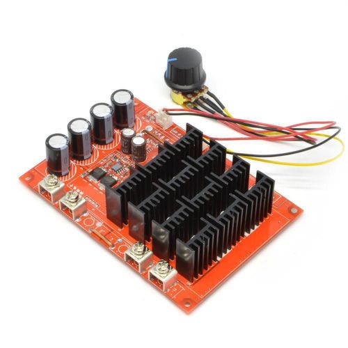 10-50V 60A DC Motor Speed Control PWM HHO RC Controller 12V 24V 50V 3000W MAX