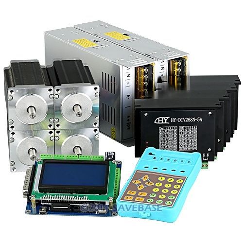 Revolutionary 0.2-5a tb6600hg stepper controller cnc kit 4 axis nema23 3nm motor for sale