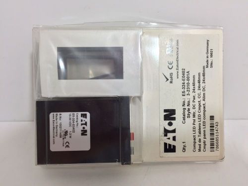 FACTORY SEALED! EATON / CUTLER-HAMMER COMPACT LED PANEL METER E5-324-E0402