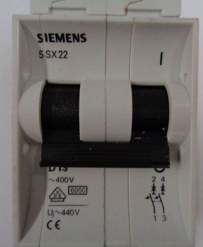 SIEMENS 5SX22 D13 CIRCUIT BREAKER