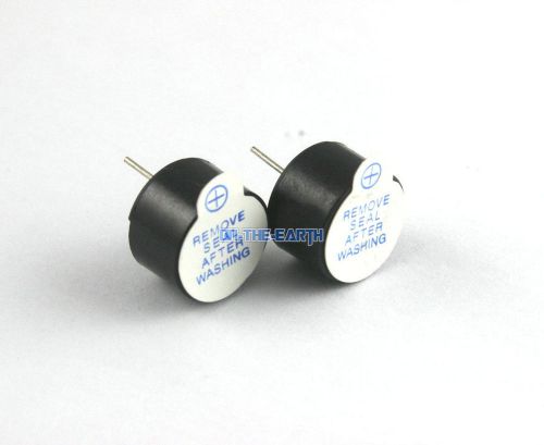 40 Pcs 12x7mm 5V Active Buzzer Magnetic Continous Beep Alarm Ringer