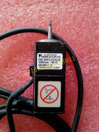 Yaskawa SGMM-A1C3FJ14 AC SERVO MOTOR good in condition for industry use