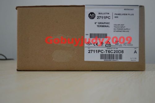 2014 - 2015 New Allen Bradley 2711PC-T6C20D8 /A PanelView Plus 600 Color/Touch