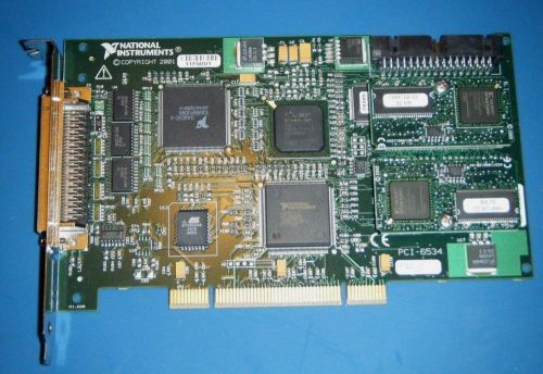 *Tested* National Instruments NI PCI-6534 32-bit Digital &amp; Pattern IO 32MB/Path