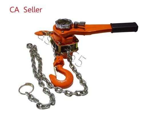 Lever Block Chain Hoist Ratchet Puller Lifter Type Tools Light Equipemnt 1 TON