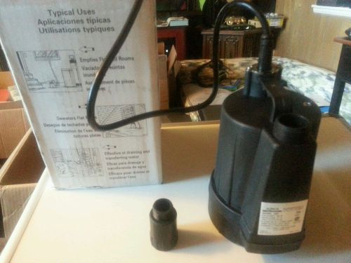 42-0007 zoeller floor sucker ii dewatering pump for sale