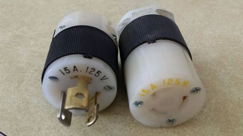 Hbl 4729c twist lock plug set