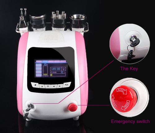 Cavitation RadioFrequency Vacuum Red Photon Ultrasonic Slim Cellulite Treatment