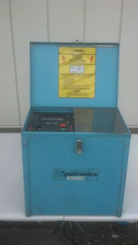 HIPOTRONICS PORTABLE DIELECTRIC OIL TESTER OC60D