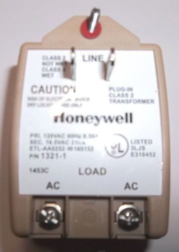 Ademco Pittway Honeywell 16.5 Volt 16.5VAC 16.5V 25VA Transformer 1321-1 Newest