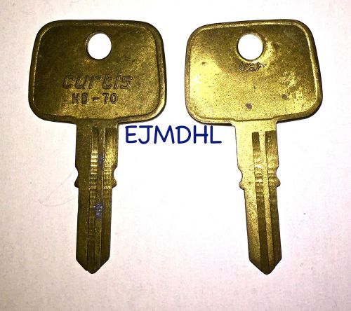 1 KEY BLANK LOT HD-70 Curtis Blanks Locksmith automobile