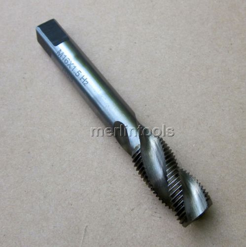 M16 x 1.5 Metric HSS Spiral Right hand Tap 16mm x 1.5mm