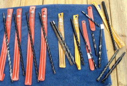 Hammer Drill Masonry Bits Lot (Hawera) - Taper  A - B / Straight Shank / TE60