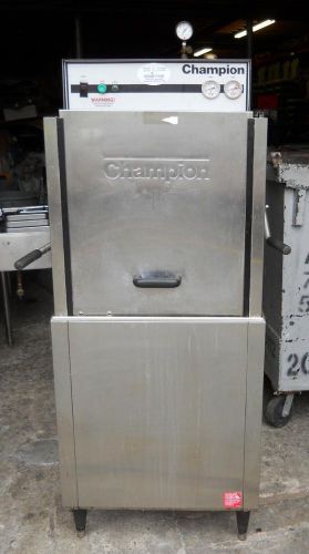 &#034;CHAMPION DH1&#034; H.D. COMMERCIAL 1Ph. HIGH TEMP DOOR TYPE DISH WASHING MACHINE