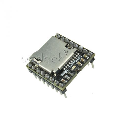 By8001-16p tf card u disk mp3 voice module dfplay min amplifier board for sale