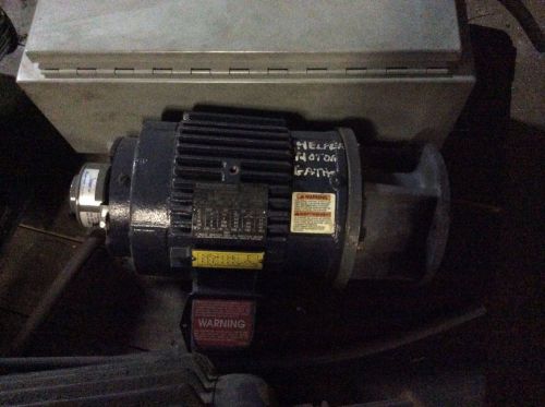 Marathon 3hp motor, #6e 182thts8028dp l, 230/460v, fr-182tc, tenv, 1760/3525rpm for sale