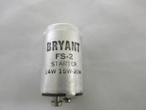 NEW NIB Bryant FS-2 Flourescent Starter Condenser 4W-6W-8W