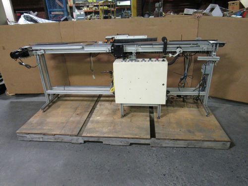 DORNER 2100 SERIES FLAT BELT CONVEYOR CONVEYING SYSTEM PLC CONTROLLED