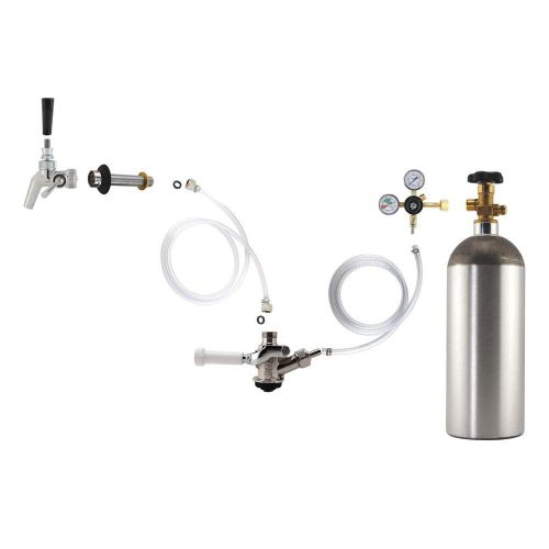 Perlick Draft Beer Kegerator-Fridge Conversion Kit- All Stainless Steel w/ 650SS