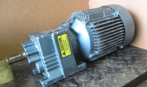 Sew Eurodrive Motor DFT90L4  w/  GEARBOX REDUCER Type R27A