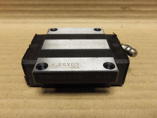 THK LINEAR GUIDE RAIL BEARING BLOCK HSR20A 9103 2 3/4&#034; LONG